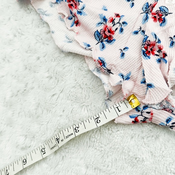 NWT- PLUSH Revolve Plush Micro Waffle Floral PJ Set - Picture 13 of 13